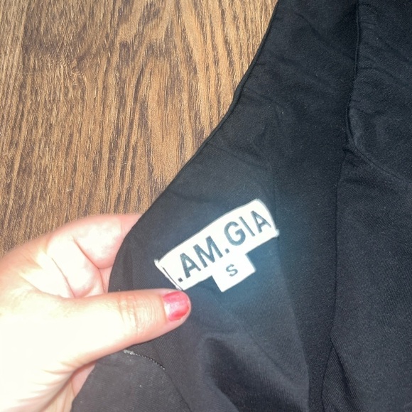 I.AM.GIA Preowned Sexy Black Bodysuit Size Small - Picture 5 of 15